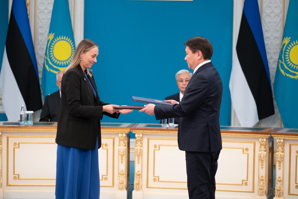 Eesti ja Kasahstani koostöömemorandum. Foto autor Raigo Pajula