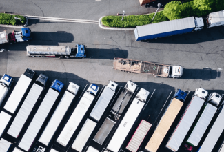 Veoautod logistikapargis
